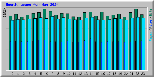 Hourly usage for May 2024